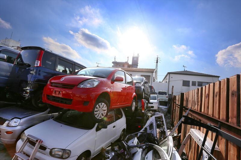廃車置き場の車のその後について