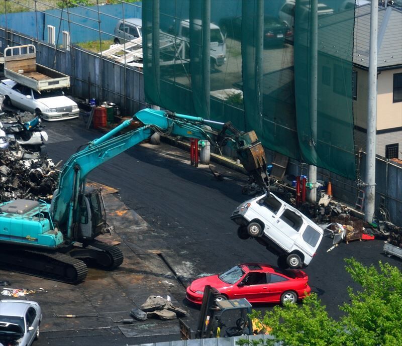 廃車と解体の違いを簡単に紹介