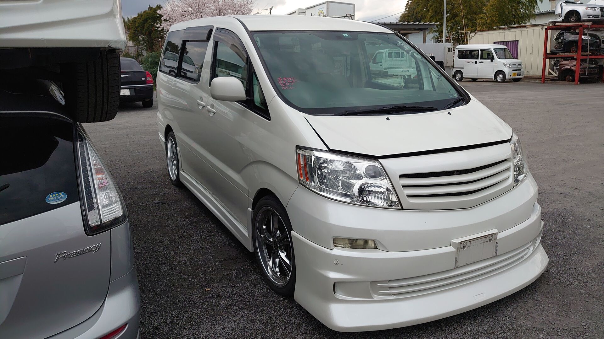 トヨタアルファード過走行車買取りしました‼️